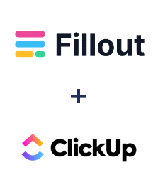 Integração de Fillout e ClickUp