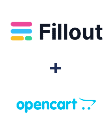 Integração de Fillout e Opencart