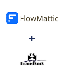Integração de FlowMattic e BrandSMS 
