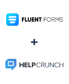 Integração de Fluent Forms Pro e HelpCrunch