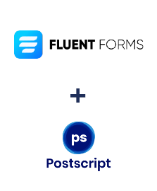 Integração de Fluent Forms Pro e Postscript