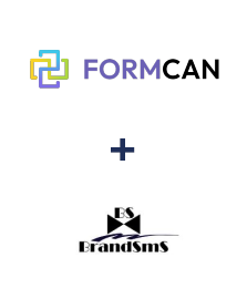 Integração de FormCan e BrandSMS 