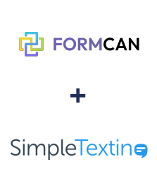Integração de FormCan e SimpleTexting
