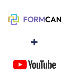 Integração de FormCan e YouTube