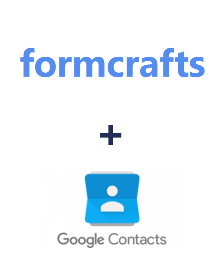 Integração de FormCrafts e Google Contacts