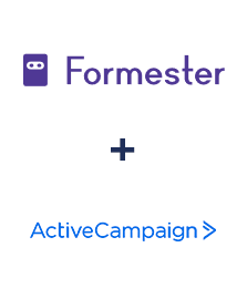 Integração de Formester e ActiveCampaign