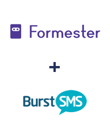 Integração de Formester e Burst SMS