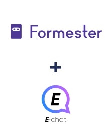 Integração de Formester e E-chat