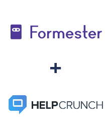 Integração de Formester e HelpCrunch