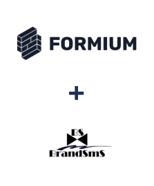 Integração de Formium e BrandSMS 