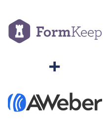 Integração de FormKeep e AWeber