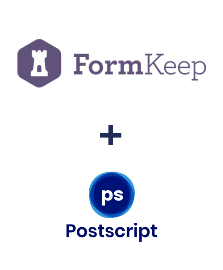 Integração de FormKeep e Postscript
