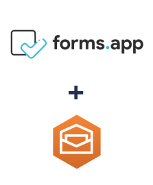 Integração de forms.app e Amazon Workmail
