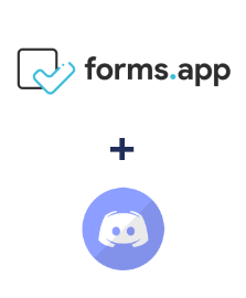 Integração de forms.app e Discord