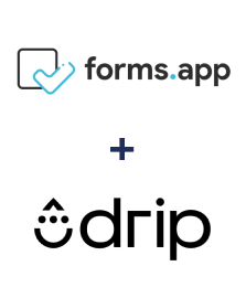 Integração de forms.app e Drip