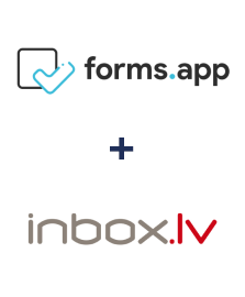 Integração de forms.app e INBOX.LV