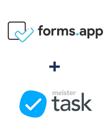 Integração de forms.app e MeisterTask