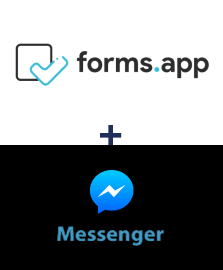 Integração de forms.app e Facebook Messenger