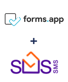 Integração de forms.app e SMS-SMS
