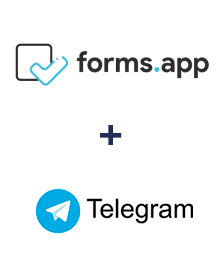 Integração de forms.app e Telegram
