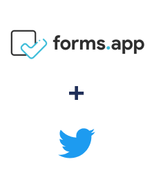 Integração de forms.app e Twitter