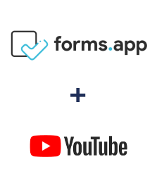 Integração de forms.app e YouTube