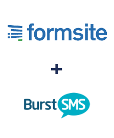 Integração de Formsite e Burst SMS