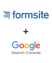 Integração de Formsite e Google Search Console