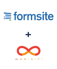 Integração de Formsite e Mobiniti