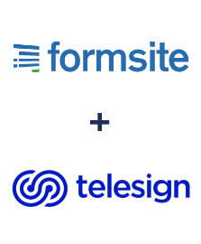 Integração de Formsite e Telesign