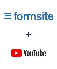 Integração de Formsite e YouTube