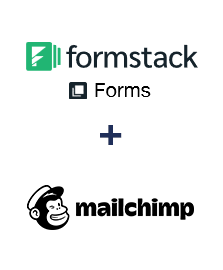 Integração de Formstack Forms e MailChimp