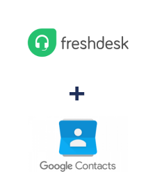 Integração de Freshdesk e Google Contacts