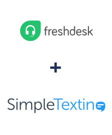 Integração de Freshdesk e SimpleTexting