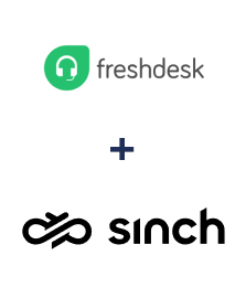 Integração de Freshdesk e Sinch