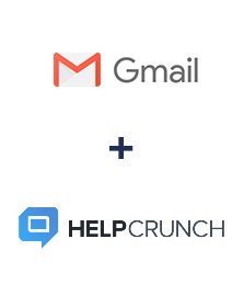 Integração de Gmail e HelpCrunch