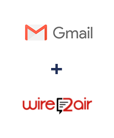 Integração de Gmail e Wire2Air