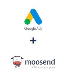 Integração de Google Ads e Moosend
