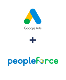 Integração de Google Ads e PeopleForce