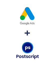 Integração de Google Ads e Postscript