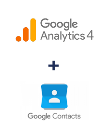 Integração de Google Analytics 4 e Google Contacts