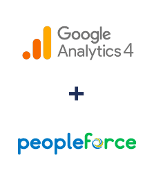 Integração de Google Analytics 4 e PeopleForce