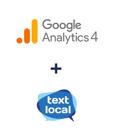 Integração de Google Analytics 4 e Textlocal