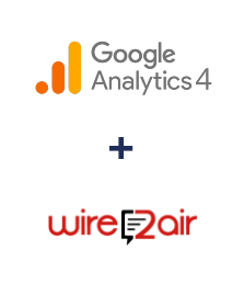 Integração de Google Analytics 4 e Wire2Air