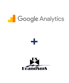 Integração de Google Analytics e BrandSMS 