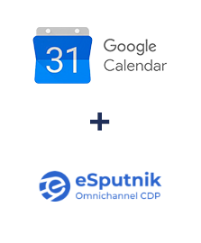 Integração de Google Calendar e eSputnik
