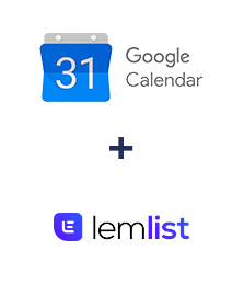 Integração de Google Calendar e Lemlist