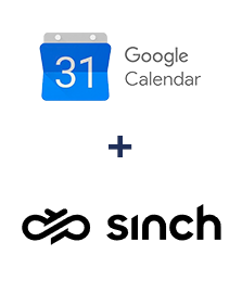Integração de Google Calendar e Sinch