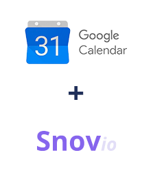 Integração de Google Calendar e Snovio