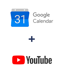 Integração de Google Calendar e YouTube